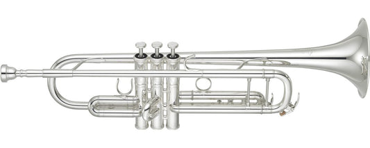 USED Yamaha Xeno YTR-8335 Silver Bb Trumpet w/ Original Case and Mouthpiece