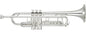 USED Yamaha Xeno YTR-8335 Silver Bb Trumpet w/ Original Case and Mouthpiece