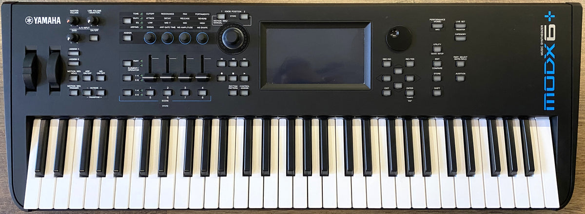 Yamaha MODX6+ 61-Key Semi-Weighted Digital Synthesizer Keyboard
