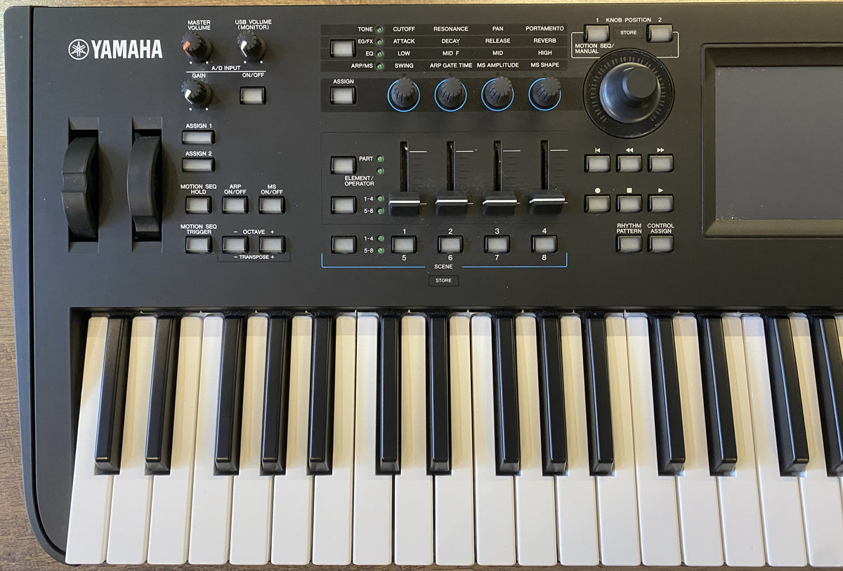 Yamaha MODX6+ 61-Key Semi-Weighted Digital Synthesizer Keyboard