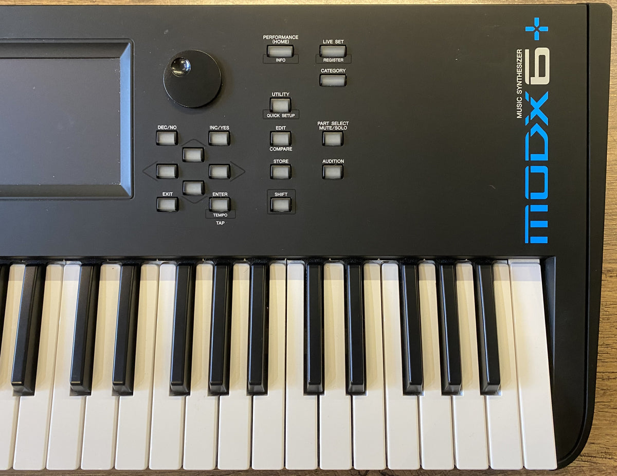 Yamaha MODX6+ 61-Key Semi-Weighted Digital Synthesizer Keyboard