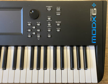 Yamaha MODX6+ 61-Key Semi-Weighted Digital Synthesizer Keyboard