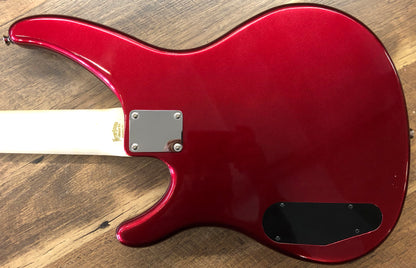Yamaha TRBX174 Red Metallic Finish Electric Bass Guitar