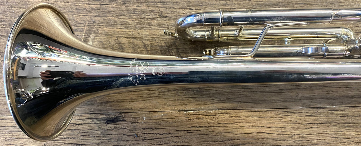 USED Yamaha YTR-8335S Xeno Series Silver-Plated Bb Trumpet w/ Original Case