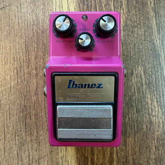 USED Ibanez AD9 MIJ Analog Delay Electric Guitar Effects Pedal