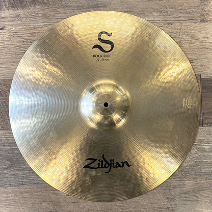 USED Zildjian S-Series 22"/56 cm Brilliant Finish Rock Ride Cymbal