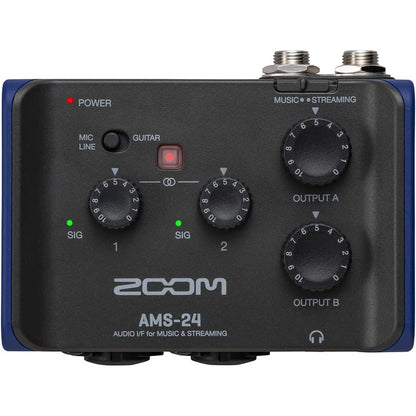 Zoom AMS-24 2-In/4-Out USB Audio Interface