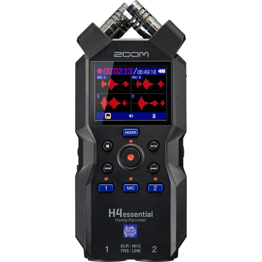 Zoom H4essential 4-Track Digital Portable Handheld Recorder and Audio Interface