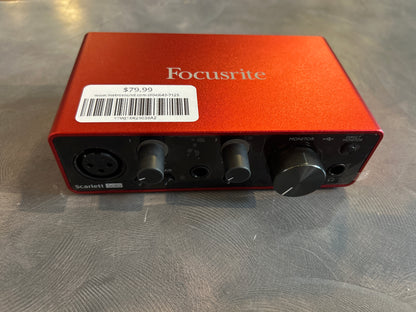 USED Focusrite Scarlett Solo 3rd Gen USB-C Audio Interface